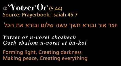 YotzerOr Hebrew